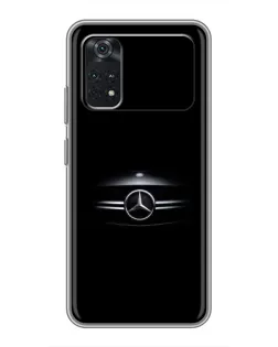 Чехол для Xiaomi POCO M4 Pro 4G с картинкой «Mercedes — абстрактные линии» Чехол для Xiaomi POCO M4 Pro 4G с картинкой «Mercedes — абстрактные линии»