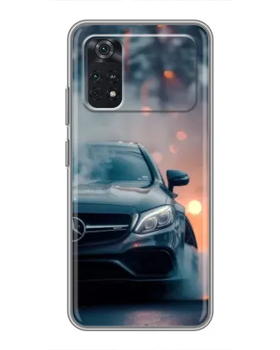 Чехол для Xiaomi POCO M4 Pro 4G с картинкой «Mercedes — ночной город» Чехол для Xiaomi POCO M4 Pro 4G с картинкой «Mercedes — ночной город»