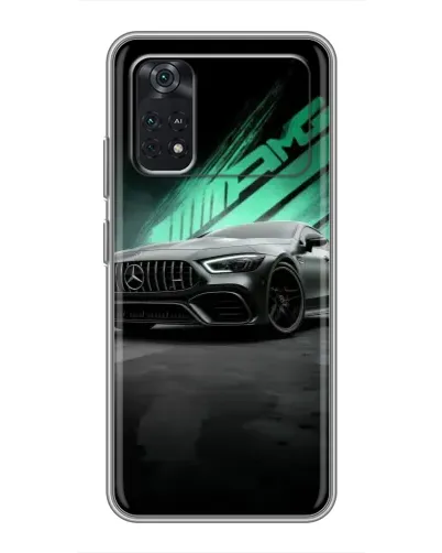Чехол для Xiaomi POCO M4 Pro 4G с картинкой «Темный Mercedes AMG» Чехол для Xiaomi POCO M4 Pro 4G с картинкой «Темный Mercedes AMG»