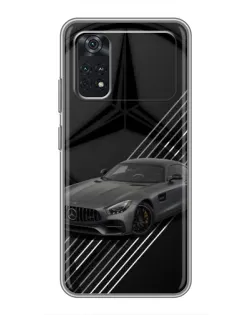 Чехол для Xiaomi POCO M4 Pro 4G с картинкой «Mercedes AMG — графика» Чехол для Xiaomi POCO M4 Pro 4G с картинкой «Mercedes AMG — графика»
