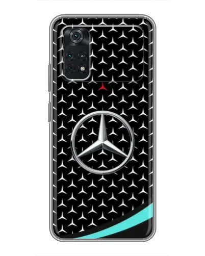 Чехол для Xiaomi POCO M4 Pro 4G с картинкой «Mercedes — бирюзовый акцент» Чехол для Xiaomi POCO M4 Pro 4G с картинкой «Mercedes — бирюзовый акцент»