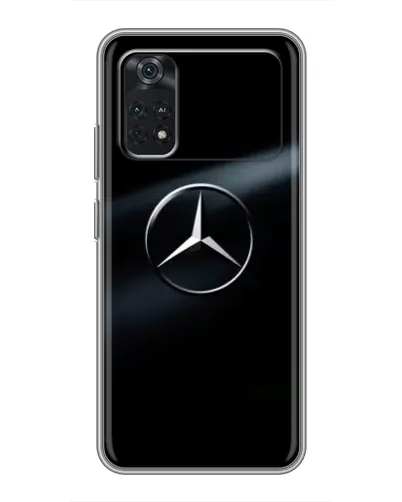 Чехол для Xiaomi POCO M4 Pro 4G с картинкой «Mercedes на металле» Чехол для Xiaomi POCO M4 Pro 4G с картинкой «Mercedes на металле»