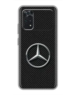 Чехол для Xiaomi POCO M4 Pro 4G с картинкой «Карбоновый Mercedes стиль» Чехол для Xiaomi POCO M4 Pro 4G с картинкой «Карбоновый Mercedes стиль»