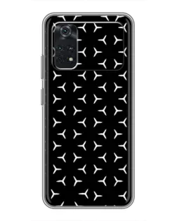 Чехол для Xiaomi POCO M4 Pro 4G с картинкой «Mercedes паттерн звезд» Чехол для Xiaomi POCO M4 Pro 4G с картинкой «Mercedes паттерн звезд»