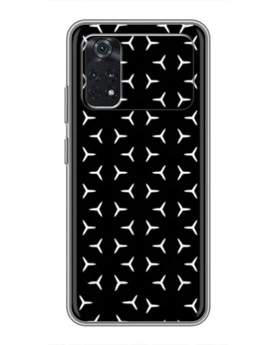 Чехол для Xiaomi POCO M4 Pro 4G с картинкой «Mercedes паттерн звезд» Чехол для Xiaomi POCO M4 Pro 4G с картинкой «Mercedes паттерн звезд»