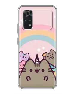 Чохол для Xiaomi POCO M4 Pro 4G з картинкою «Єдиноріг Pusheen» Чохол для Xiaomi POCO M4 Pro 4G з картинкою «Єдиноріг Pusheen»