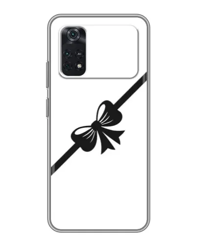Чехол для Xiaomi POCO M4 Pro 4G с картинкой «Диагональный бант»
