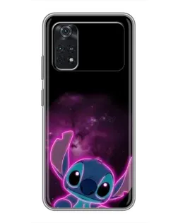 Чохол для Xiaomi POCO M4 Pro 4G з картинкою «Неоновий Stitch»