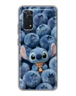 Чохол для Xiaomi POCO M4 Pro 4G з картинкою «Стіч та лохина»