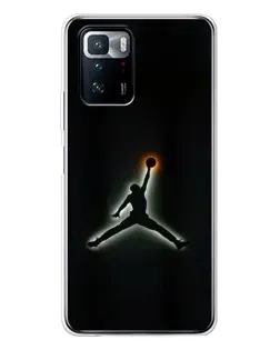 Чехол для Xiaomi POCO X3 GT с картинкой «Jordan Gradient Logo» Чехол для Xiaomi POCO X3 GT с картинкой «Jordan Gradient Logo»