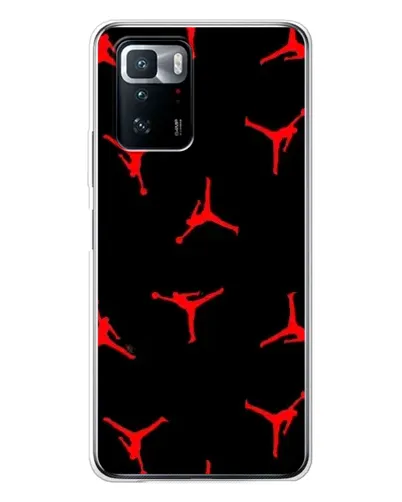 Чехол для Xiaomi POCO X3 GT с картинкой «Jordan Red Pattern»