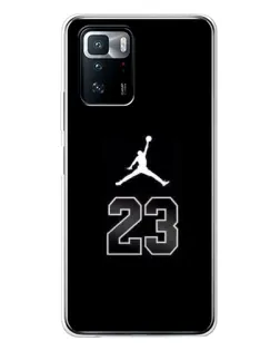 Чехол для Xiaomi POCO X3 GT с картинкой «Jordan Flight 23» Чехол для Xiaomi POCO X3 GT с картинкой «Jordan Flight 23»