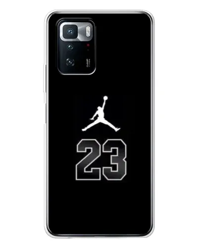Чехол для Xiaomi POCO X3 GT с картинкой «Jordan Flight 23»