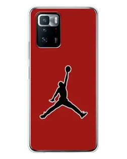 Чехол для Xiaomi POCO X3 GT с картинкой «Jordan Red Back» Чехол для Xiaomi POCO X3 GT с картинкой «Jordan Red Back»