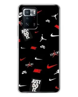 Чехол для Xiaomi POCO X3 GT с картинкой «Nike Mix Pattern» Чехол для Xiaomi POCO X3 GT с картинкой «Nike Mix Pattern»
