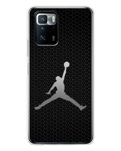 Чехол для Xiaomi POCO X3 GT с картинкой «Jordan Dark Carbon»