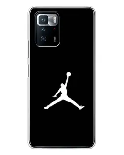 Чехол для Xiaomi POCO X3 GT с картинкой «Jordan Silhouette» Чехол для Xiaomi POCO X3 GT с картинкой «Jordan Silhouette»