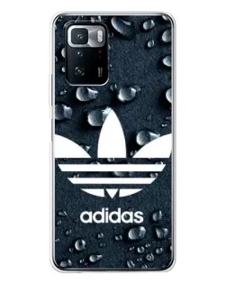 Чехол для Xiaomi POCO X3 GT с картинкой «Adidas Trefoil Blue» Чехол для Xiaomi POCO X3 GT с картинкой «Adidas Trefoil Blue»