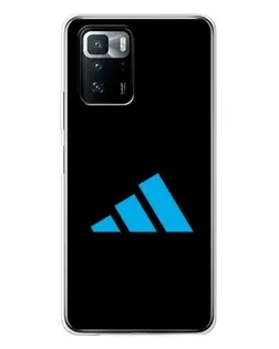 Чехол для Xiaomi POCO X3 GT с картинкой «Adidas Cyan Logo» Чехол для Xiaomi POCO X3 GT с картинкой «Adidas Cyan Logo»