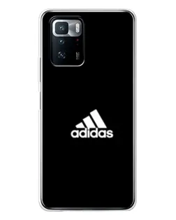 Чехол для Xiaomi POCO X3 GT с картинкой «Adidas Red Style» Чехол для Xiaomi POCO X3 GT с картинкой «Adidas Red Style»