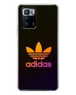 Чехол для Xiaomi POCO X3 GT с картинкой «Градиент Adidas» Чехол для Xiaomi POCO X3 GT с картинкой «Градиент Adidas»