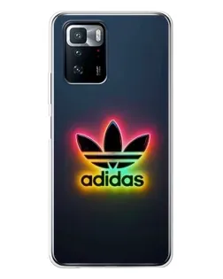 Чехол для Xiaomi POCO X3 GT с картинкой «Неоновый Adidas» Чехол для Xiaomi POCO X3 GT с картинкой «Неоновый Adidas»