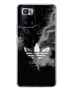 Чехол для Xiaomi POCO X3 GT с картинкой «Абстрактный дым Adidas» Чехол для Xiaomi POCO X3 GT с картинкой «Абстрактный дым Adidas»