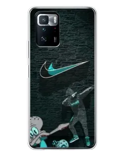 Чехол для Xiaomi POCO X3 GT с картинкой «Спортивный арт Nike» Чехол для Xiaomi POCO X3 GT с картинкой «Спортивный арт Nike»