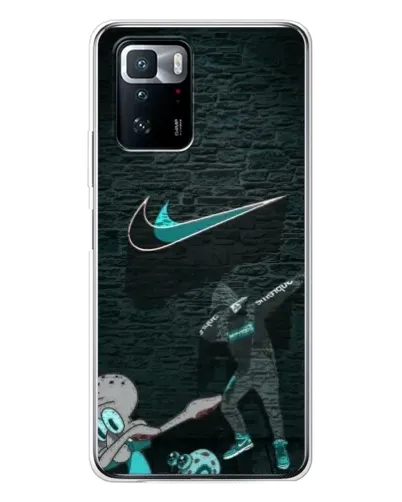 Чехол для Xiaomi POCO X3 GT с картинкой «Спортивный арт Nike»