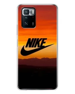 Чехол для Xiaomi POCO X3 GT с картинкой «Nike — вечерний горизонт» Чехол для Xiaomi POCO X3 GT с картинкой «Nike — вечерний горизонт»