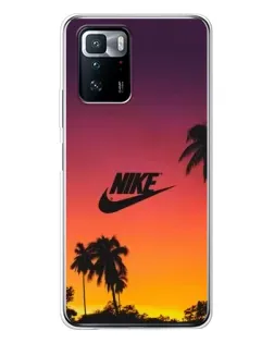 Чехол для Xiaomi POCO X3 GT с картинкой «Nike на закате солнца» Чехол для Xiaomi POCO X3 GT с картинкой «Nike на закате солнца»