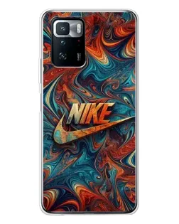 Чехол для Xiaomi POCO X3 GT с картинкой «Nike в абстракции» Чехол для Xiaomi POCO X3 GT с картинкой «Nike в абстракции»