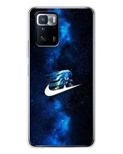 Чехол для Xiaomi POCO X3 GT с картинкой «Звездный путь Nike» Чехол для Xiaomi POCO X3 GT с картинкой «Звездный путь Nike»