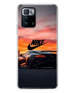 Чехол для Xiaomi POCO X3 GT с картинкой «Nike и суперкар» Чехол для Xiaomi POCO X3 GT с картинкой «Nike и суперкар»