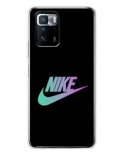 Чехол для Xiaomi POCO X3 GT с картинкой «Nike — городская ночь» Чехол для Xiaomi POCO X3 GT с картинкой «Nike — городская ночь»