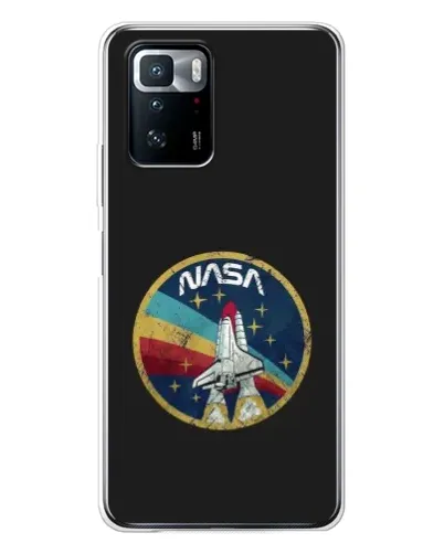 Чехол для Xiaomi POCO X3 GT с картинкой «NASA — эмблема миссии» Чехол для Xiaomi POCO X3 GT с картинкой «NASA — эмблема миссии»