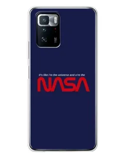 Чехол для Xiaomi POCO X3 GT с картинкой «NASA — глубокий космос» Чехол для Xiaomi POCO X3 GT с картинкой «NASA — глубокий космос»