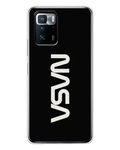 Чехол для Xiaomi POCO X3 GT с картинкой «NASA — вертикальный логотип» Чехол для Xiaomi POCO X3 GT с картинкой «NASA — вертикальный логотип»