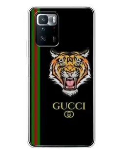 Чохол для Xiaomi POCO X3 GT з картинкою «Тигр Gucci» Чохол для Xiaomi POCO X3 GT з картинкою «Тигр Gucci»