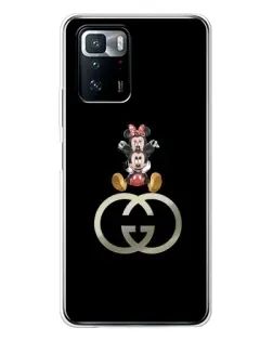 Чохол для Xiaomi POCO X3 GT з картинкою «Мінні Маус на лого» Чохол для Xiaomi POCO X3 GT з картинкою «Мінні Маус на лого»