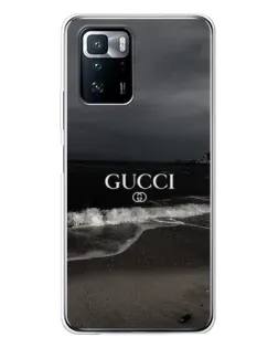 Чохол для Xiaomi POCO X3 GT з картинкою «Gucci — морський прибій» Чохол для Xiaomi POCO X3 GT з картинкою «Gucci — морський прибій»