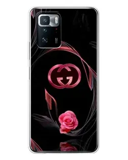 Чохол для Xiaomi POCO X3 GT з картинкою «Gucci — неонова троянда» Чохол для Xiaomi POCO X3 GT з картинкою «Gucci — неонова троянда»