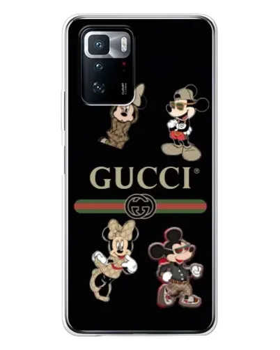 Чехол для Xiaomi POCO X3 GT с картинкой «Gucci — герои Disney и монограмма» Чехол для Xiaomi POCO X3 GT с картинкой «Gucci — герои Disney и монограмма»