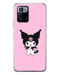 Чохол для Xiaomi POCO X3 GT з картинкою «Kuromi — рожева ніжність»