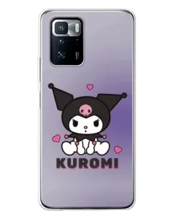 Чохол для Xiaomi POCO X3 GT з картинкою «Kuromi — фіолетовий арт»