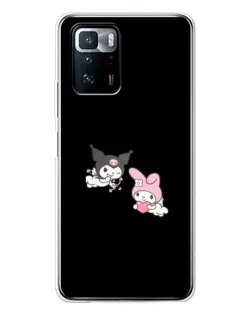 Чохол для Xiaomi POCO X3 GT з картинкою «My Melody та Kuromi»