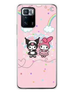 Чохол для Xiaomi POCO X3 GT з картинкою «My Melody та Kuromi»