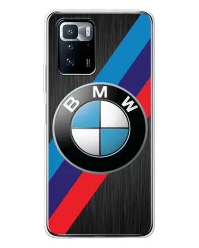 Чехол для Xiaomi POCO X3 GT с картинкой «BMW M-stripes стиль»