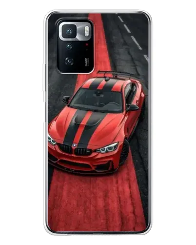 Чехол для Xiaomi POCO X3 GT с картинкой «BMW на красной дорожке»