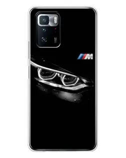 Чехол для Xiaomi POCO X3 GT с картинкой «BMW — взгляд тигра»